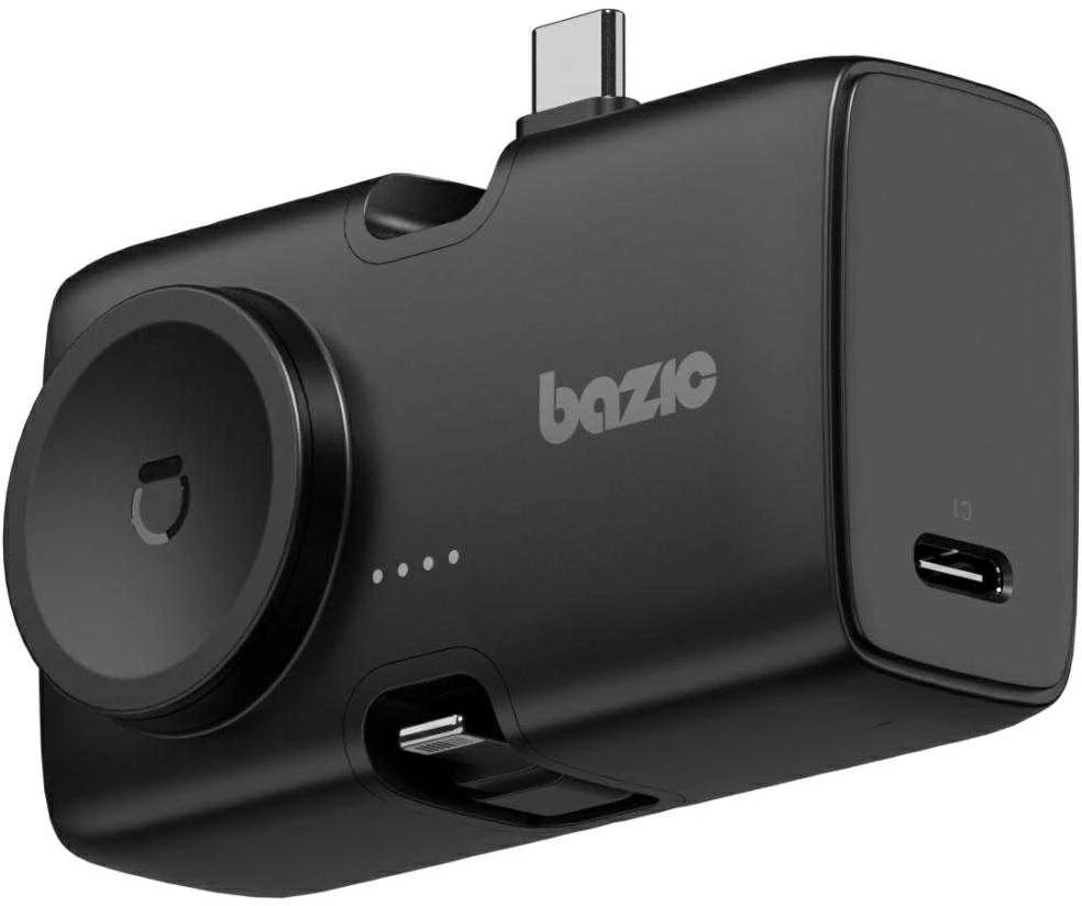 Energea PowerBank 3in1 Bazic Koda 5000mAh PD20W USB-C/Lightning juodos spalvos