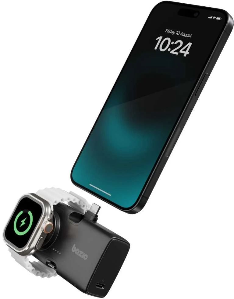 Energea PowerBank 3in1 Bazic Koda 5000mAh PD20W USB-C/Lightning juodos spalvos