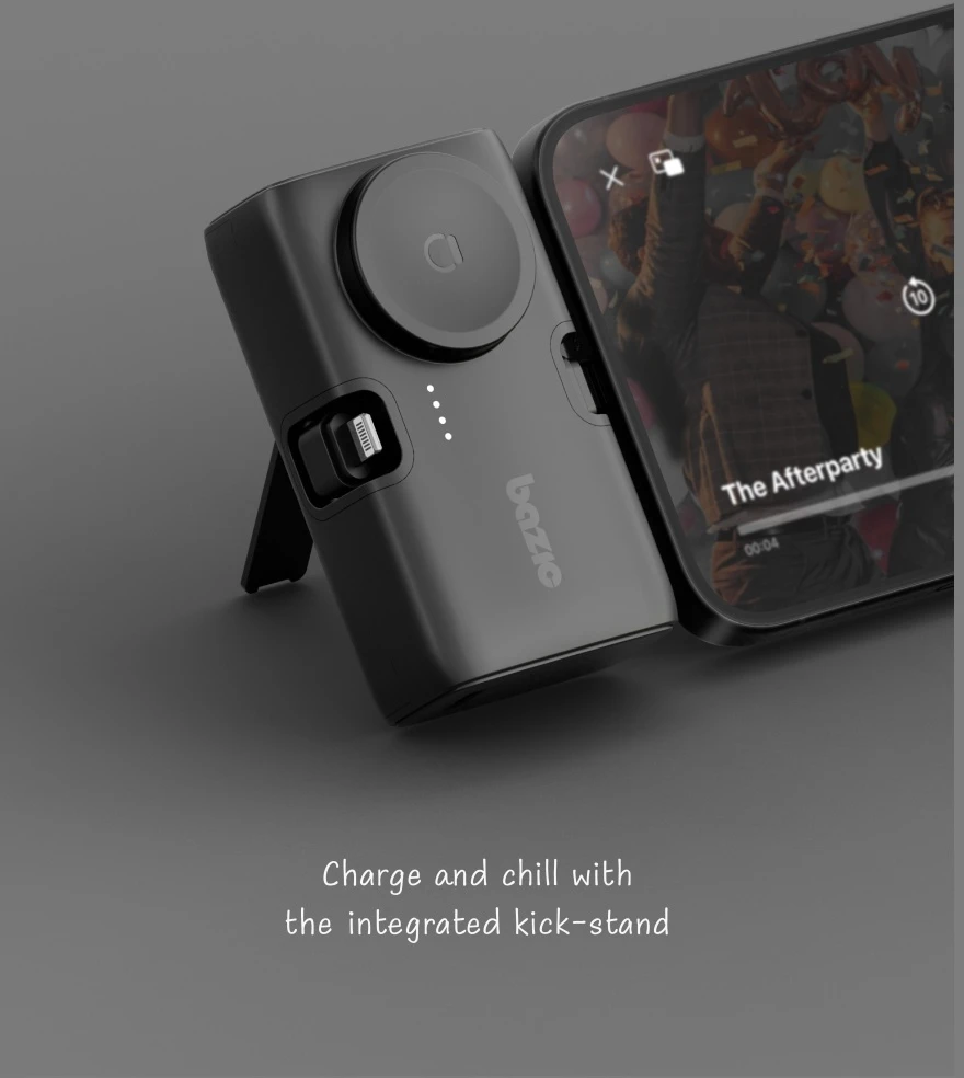 Energea PowerBank 3in1 Bazic Koda 5000mAh PD20W USB-C/Lightning juodos spalvos
