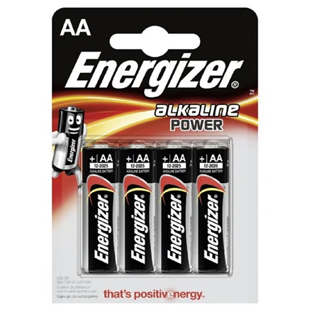 Energizer AP Alkaline Power 410850 baterija AA LR6 4 vnt.