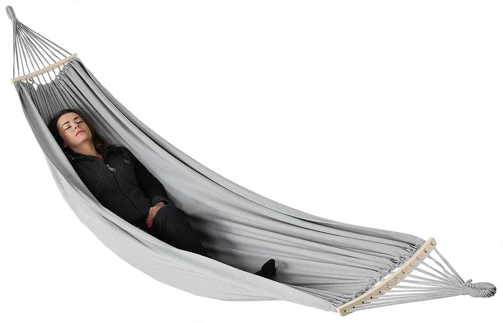 Royokamp Dvivietis hamakas Luxe XXL, 250 x 150 cm, pilkas, 1031170
