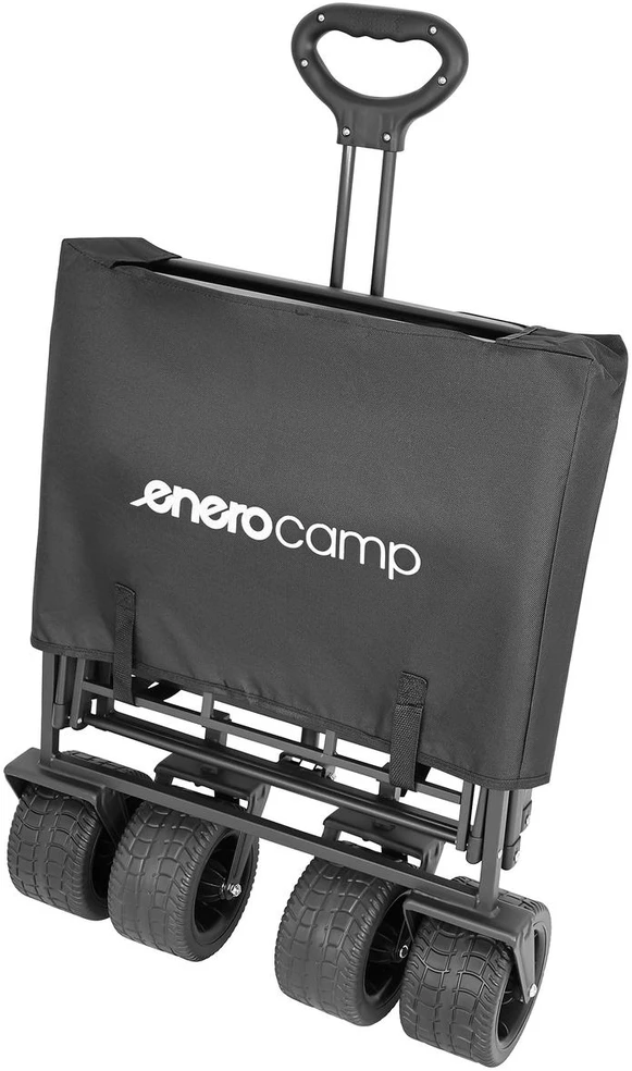 Enero Camp Sulankiojamas paplūdimio vežimėlis su rankena