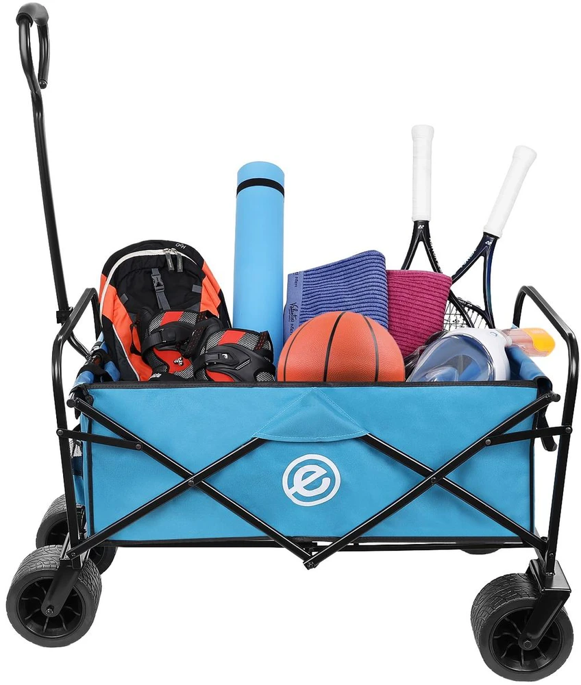 Enero Camp Universali sulankstoma turistinė vežimėlė mėlyna
