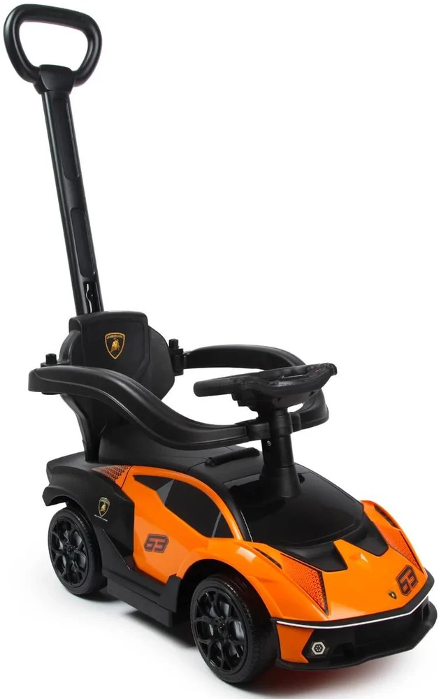 Enero vaikiška sportinė lamborghini stumdomas vežimėlis