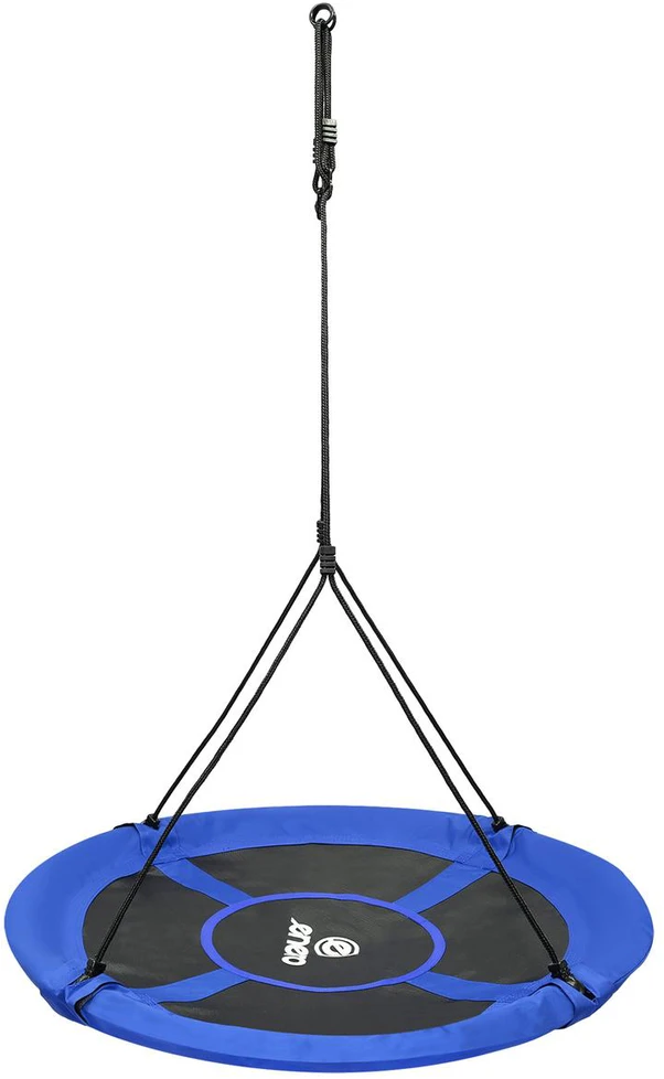 Hamako sūpynės Enero „Stork's Nest“, 95 cm, XXL, mėlynos ir juodos spalvos, 1031798