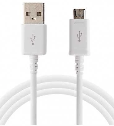 112803 EP-DG925UWE Samsung microUSB Data kabelis 1.2m baltos spalvos (Bulk)
