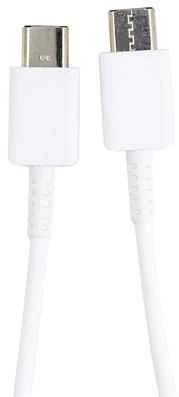 112803 EP-DG980BWE Samsung USB-C/USB-C duomenų kabelis 3A 1m baltos spalvos (Bulk)