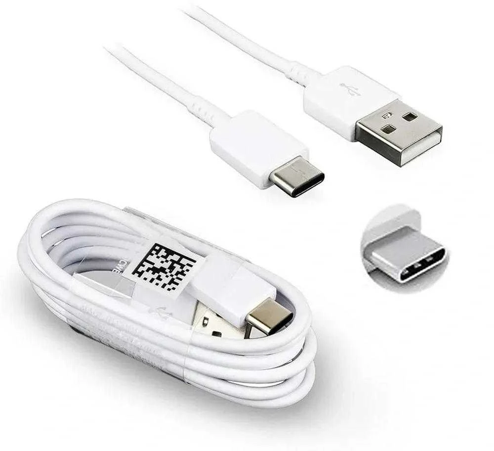 112803 EP-DR140AWE Samsung USB-C kabelis 0.8m baltos spalvos (Bulk)