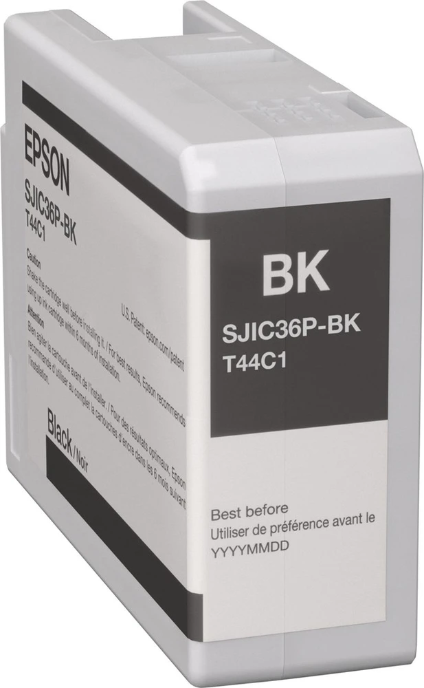 Epson SJIC36P(K) (C13T44C140) Rašalinė kasetė, Juoda