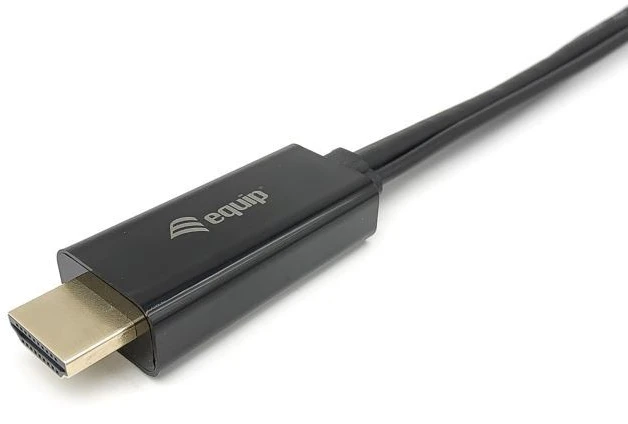 Equip 119039 vaizdo kabelio adapteris 0,15 m HDMI A tipo (standartinis) DisplayPort Juoda