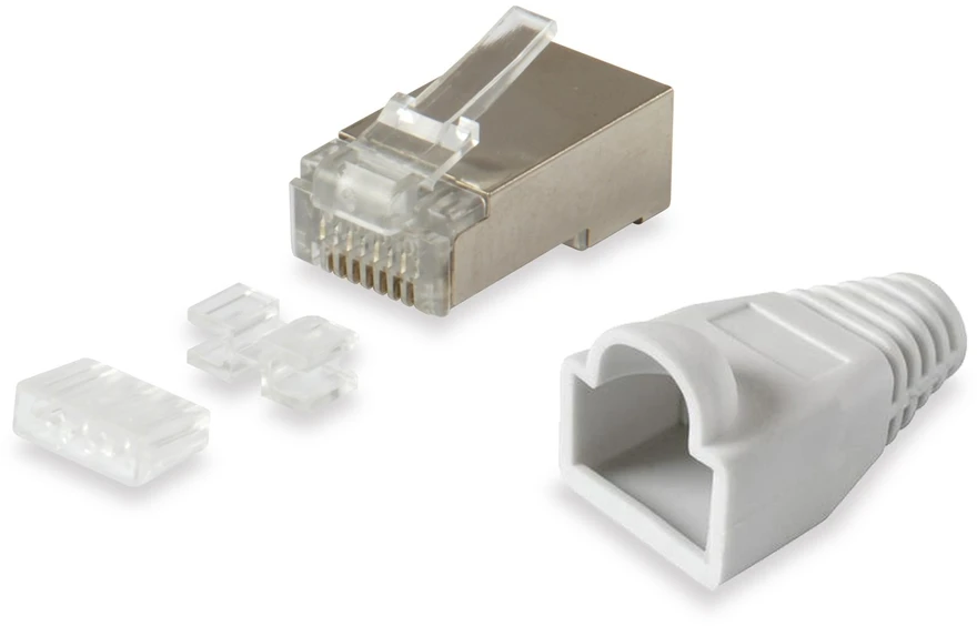 Equip 121181 laido jungtis RJ45 Sidabras