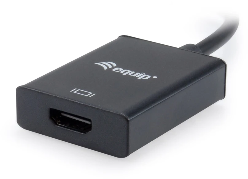 Equip 133385 USB ekrano adapteris 1920 x 1080 pikseliai Juoda