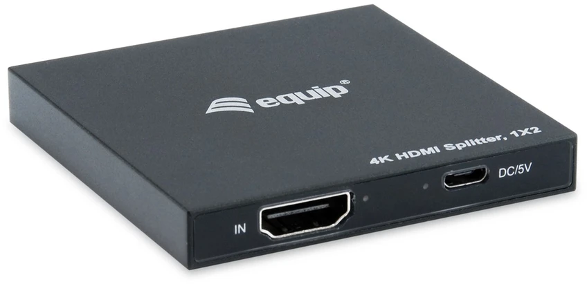 Equip 332715 vaizdo signalų daliklis HDMI 2x HDMI