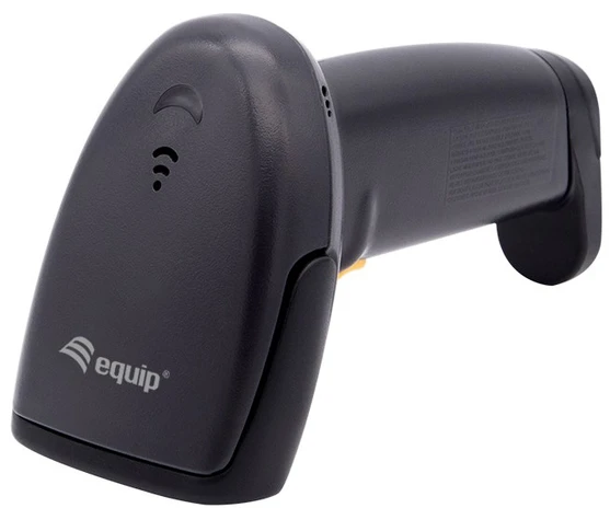 Equip 351020 brūkšninių kodų skaitytuvas Rankinis brūkšninių kodų skaitytuvas 1D LED Juoda