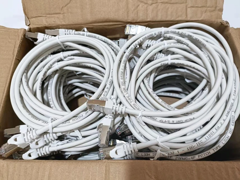 Equip 635510 tinklo kabelis Balta 1 m Cat6 S/FTP (S-STP)