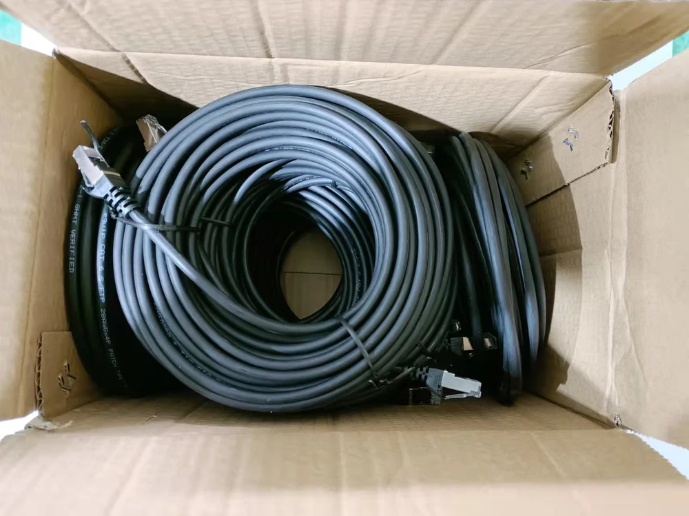 Equip 635591 tinklo kabelis Juoda 2 m Cat6 S/FTP (S-STP)