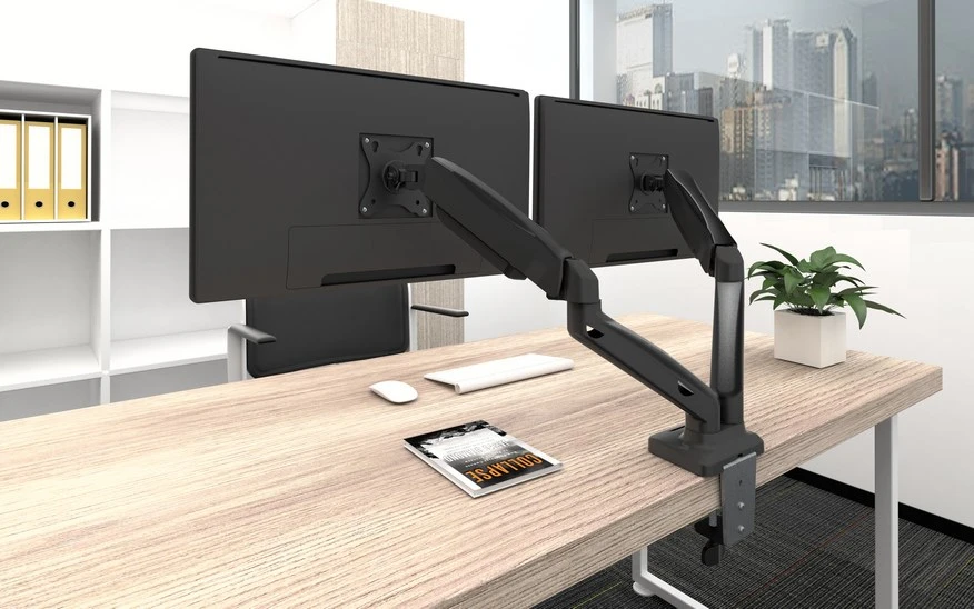 Equip 650121 monitoriaus laikiklis arba stovas 68,6 cm (27″) Stalas Juoda