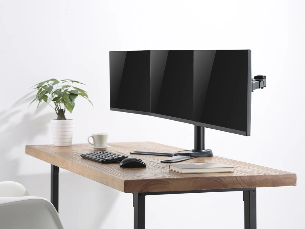 Equip 650125 monitoriaus laikiklis arba stovas 68,6 cm (27″) Stalas Juoda