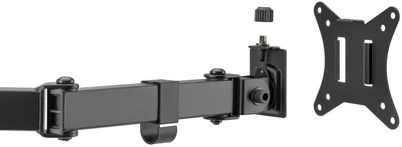 Equip 650127 monitoriaus laikiklis arba stovas 81,3 cm (32″) Stalas Juoda