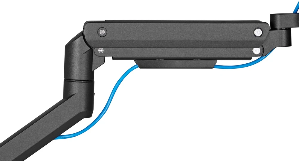 Equip 650180 monitoriaus laikiklis arba stovas 124,5 cm (49″) Stalas Juoda