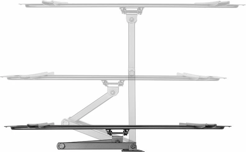 Equip 650342 televizoriaus laikiklis 177,8 cm (70″) Juoda