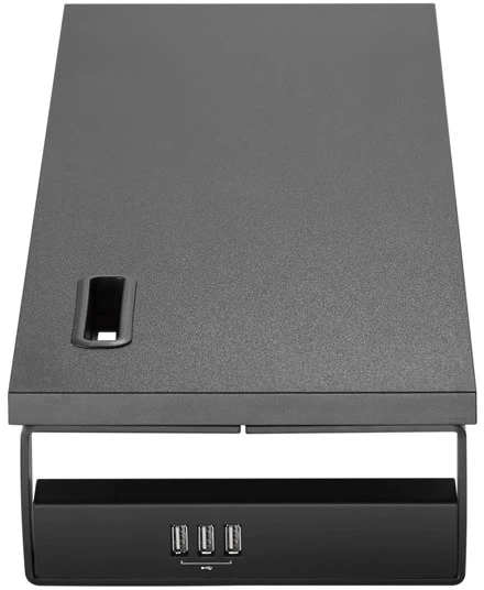 Equip 650881 monitoriaus laikiklis arba stovas Stalas Juoda