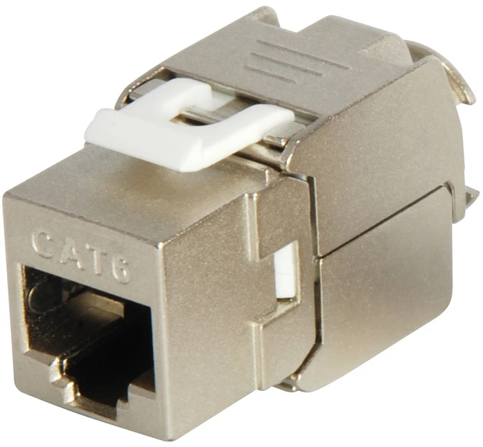 Equip 767213 kabelių lizdinio / kištukinio jungčių tipo keitiklis RJ-45 LSA Aliuminis