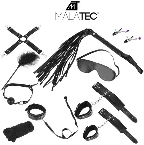 Malatec Erotic accessories - set - juodas 23431