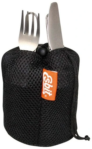 ESBIT PT750-TI turistinis maisto gaminimo indas Stiklinis indelis 0,75 L Titanas