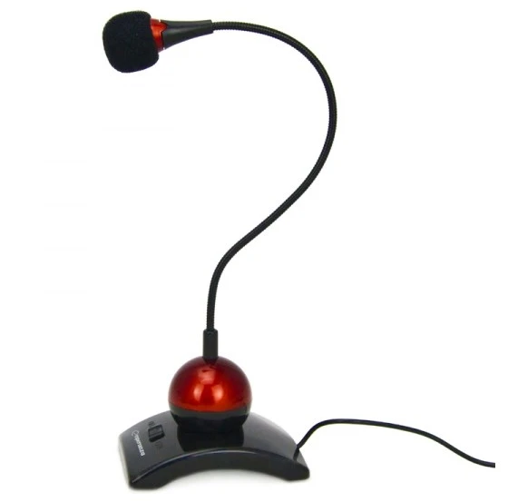 Esperanza EH130 microphone PC microphone Juodas,Raudona