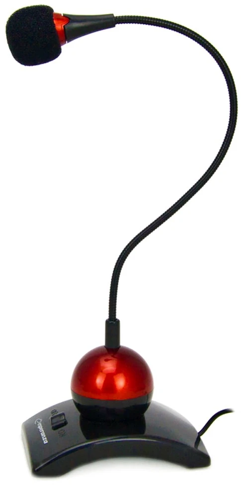 Esperanza EH130 microphone PC microphone Juodas,Raudona