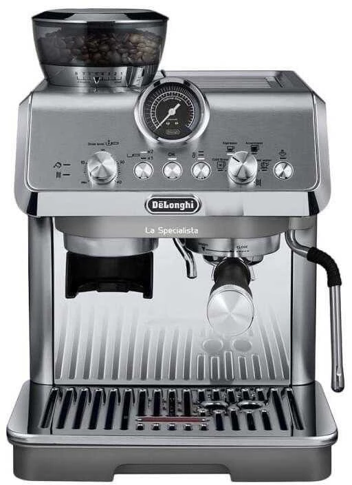 Kavos aparatas Delonghi | | La Specialista Arte Evo EC9255.M | Slėgis 15 bar | Su pieno plakikliu | Manual | Sidabrinis