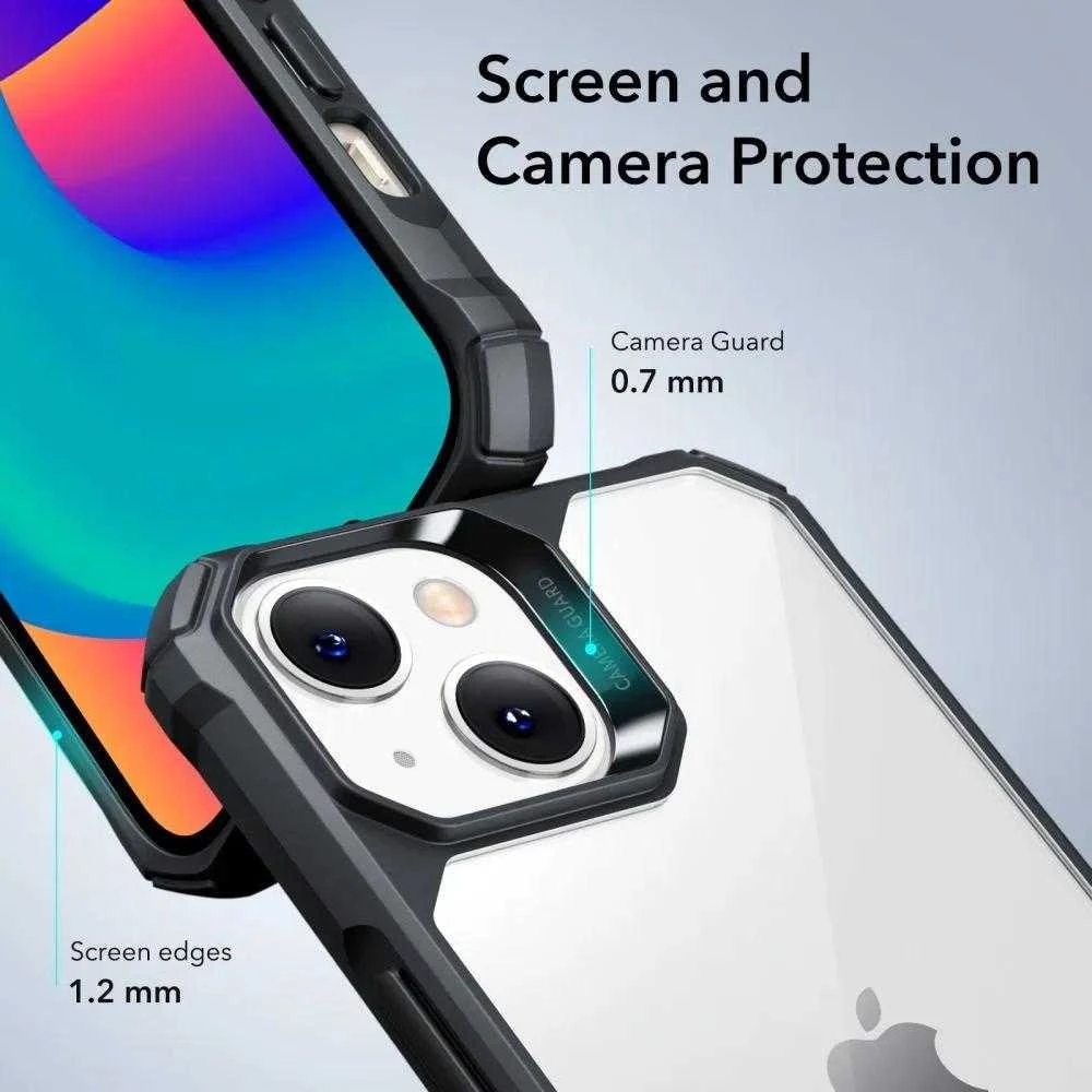 ESR Air Armor Apple iPhone 14 Plus CLEAR / dėklas telefonui juodos spalvos