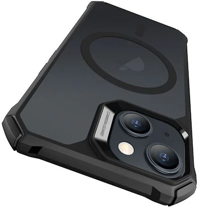 Dėklas ESR Air Armor, skirtas iPhone 15 Plus, Magsafe (juodas)
