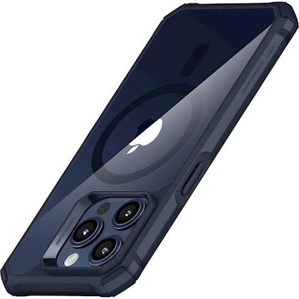 ESR Air Armor Dėklas MagSafe iPhone 15 Pro, Clear Juodas