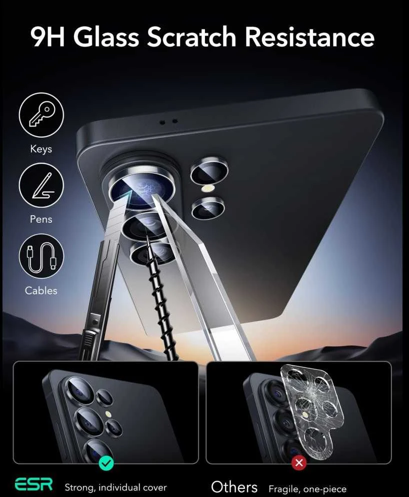 ESR Armorite kameros apsauga Samsung Galaxy S26 Ultra skaidrus