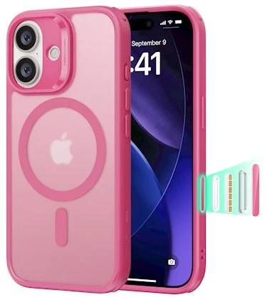 ESR Classic Hybrid Dėklas iPhone 17, frosted pink