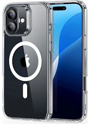 ESR klasikinis hibridinis dėklas (HaloLock), skirtas iPhone 16 Plus (skaidrus)