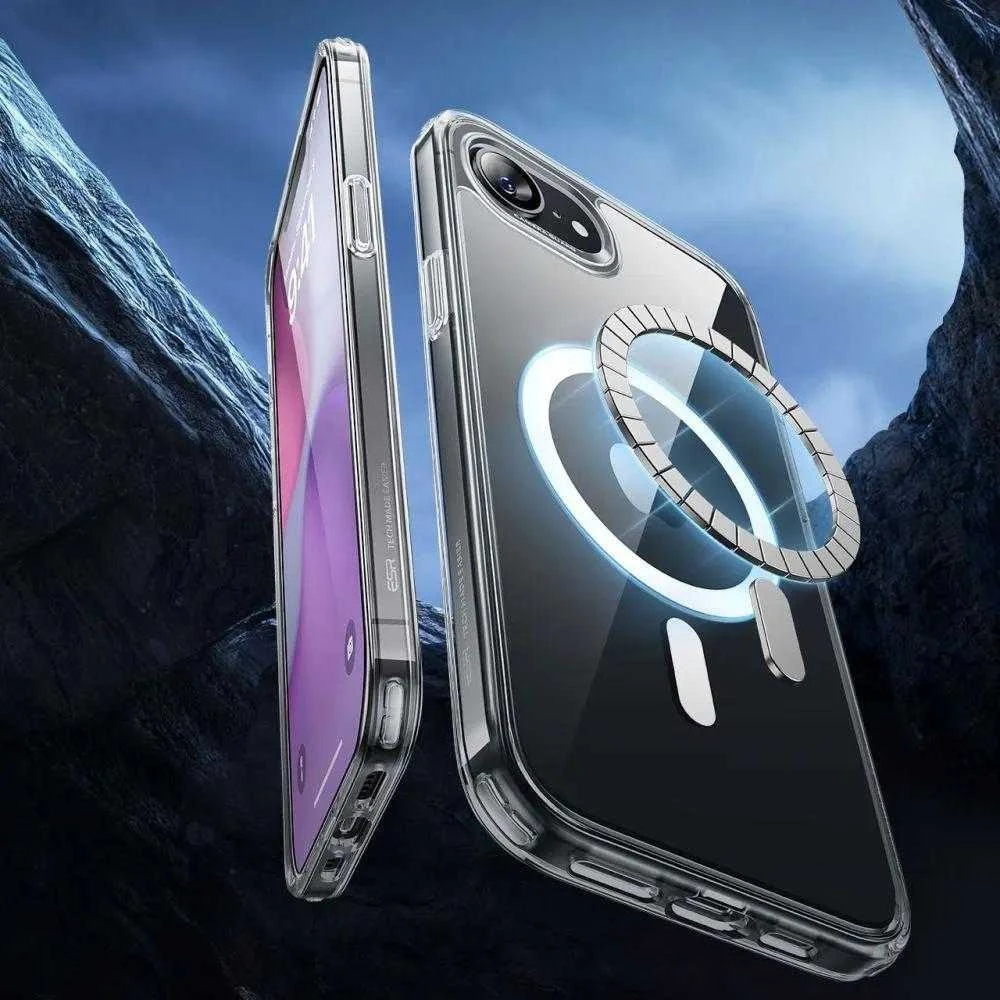ESR klasikinis hibridinis „Halolock MagSafe“ dėklas, skirtas „iPhone 16e“ / „17e“ – permatomas