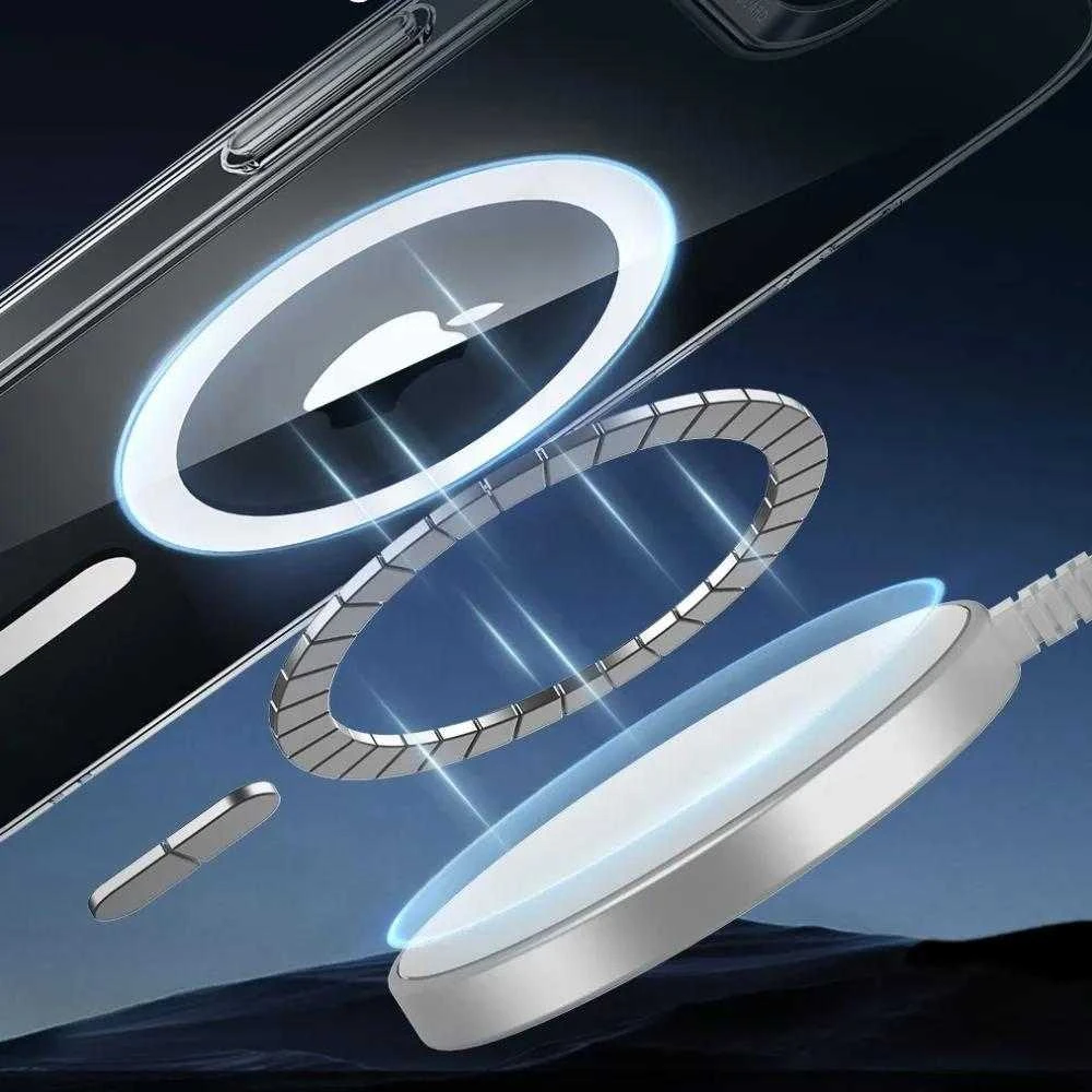 ESR klasikinis hibridinis „Halolock MagSafe“ dėklas, skirtas „iPhone 16e“ / „17e“ – permatomas