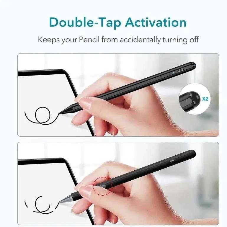 ESR DIGITAL + MAGNETIC STYLUS PEN IPAD Baltas
