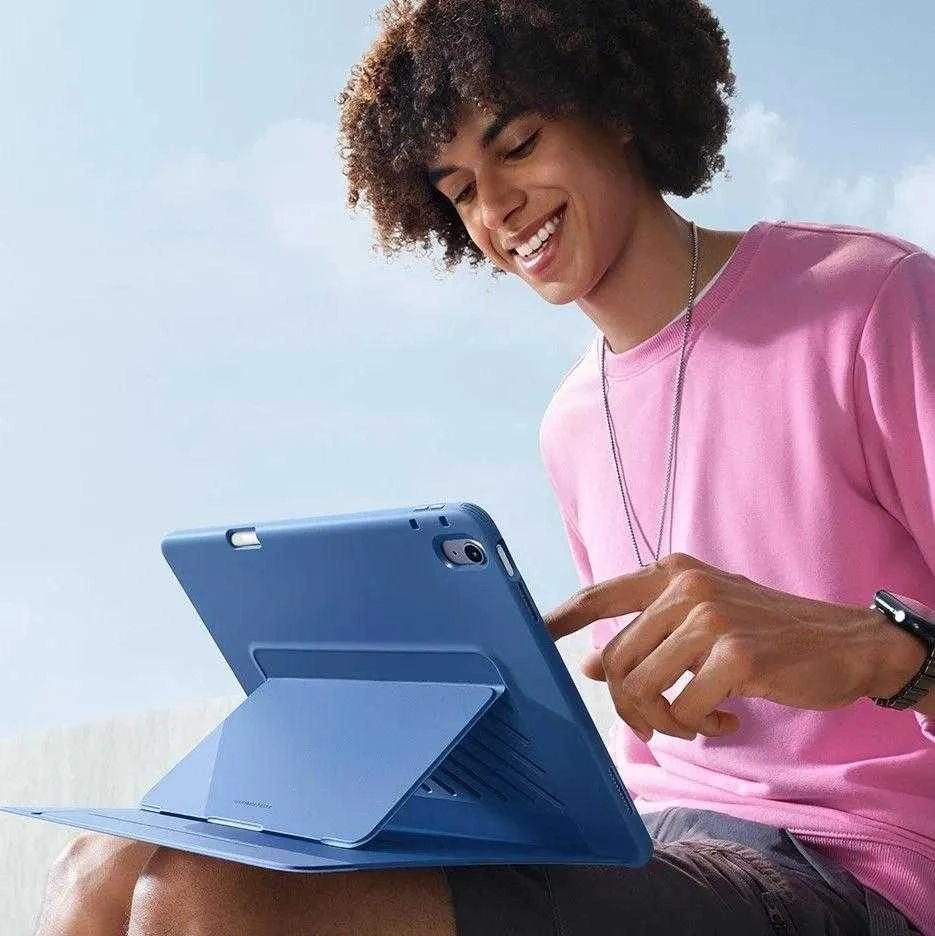 ESR atverčiamas hibridinis dėklas, skirtas iPad 10.9” 2022 / iPad 11” 2024 - Mėlyna