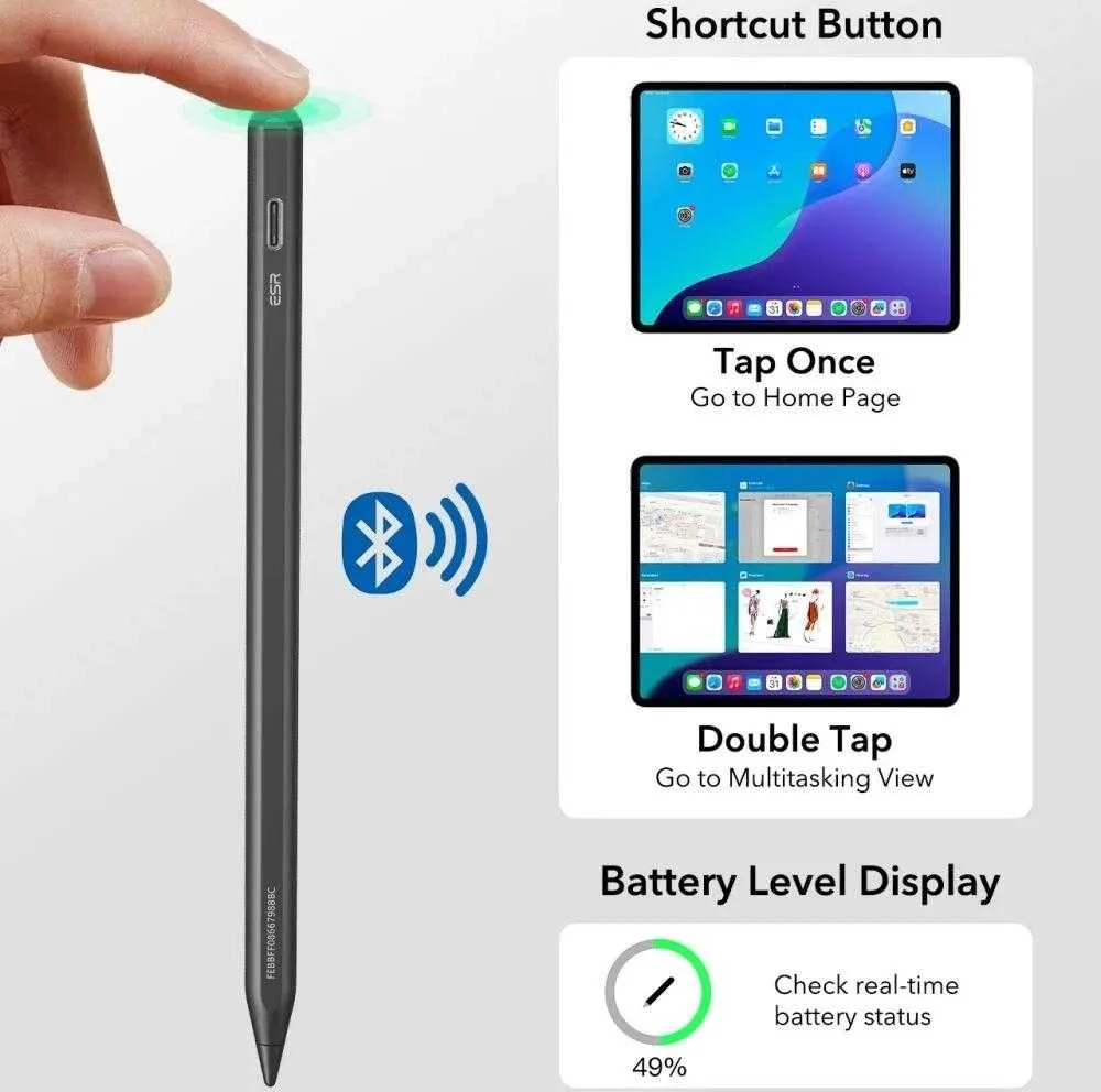 ESR Geo Digital Stylus - Juodas