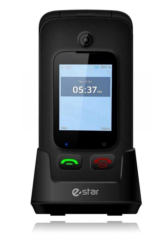 Mygtukinis telefonas eStar Digni Flip 32MB Black