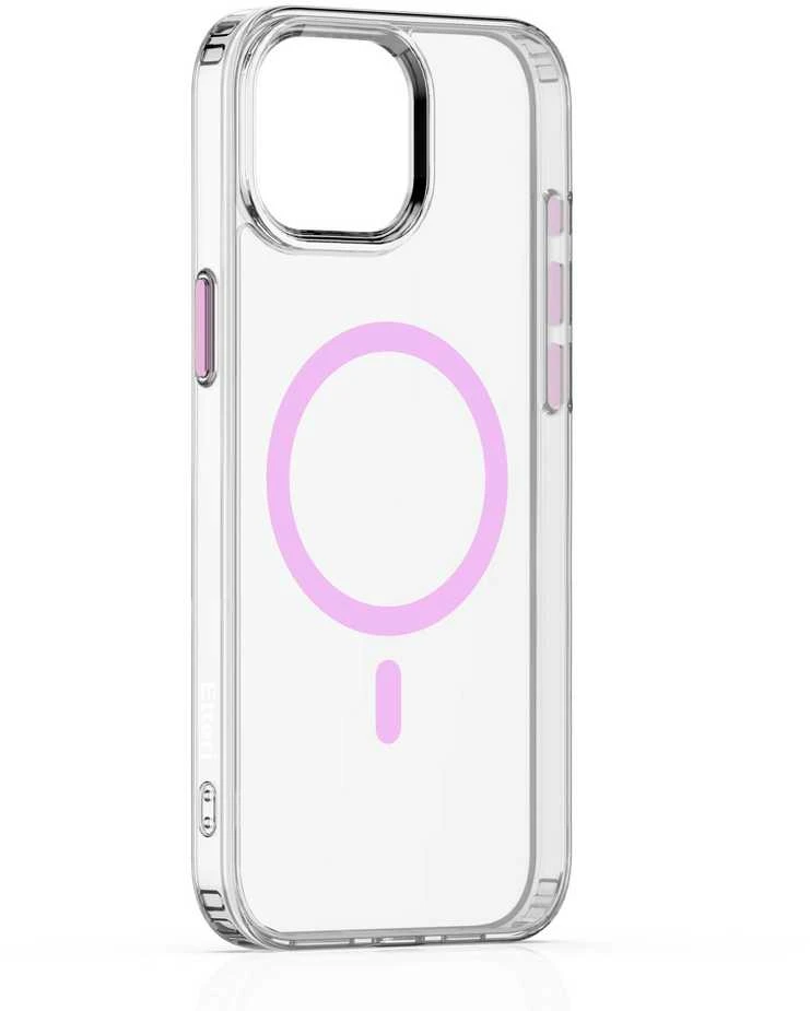 Etteri Color Mag Apple iPhone 14 6,1" dėklas telefonui rožinės spalvos