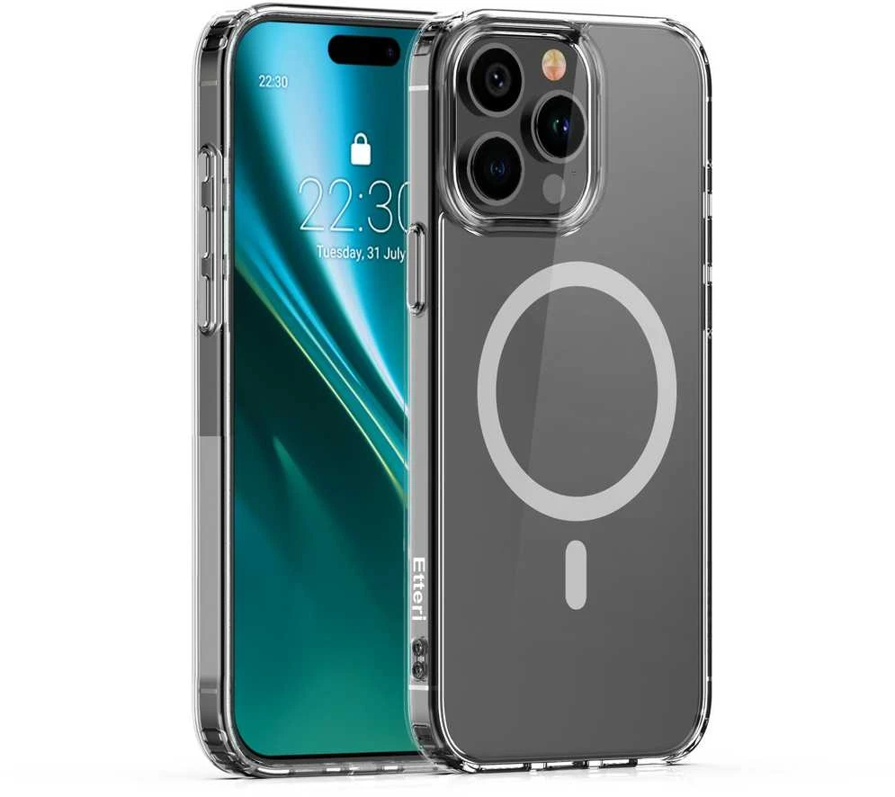 Etteri Color Mag Apple iPhone 15 Pro 6,1" dėklas telefonui pilkos spalvos