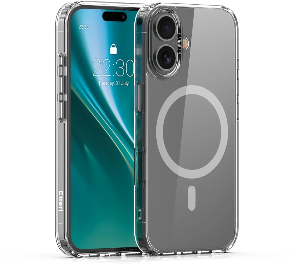 Etteri Color Mag dėklas, skirtas iPhone 16 Plus 6,7" pilkas