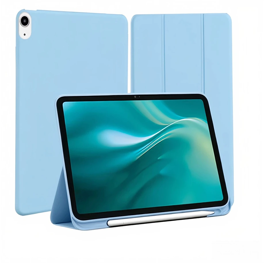 Etteri dėklas iPad 10 2022 10.9" / iPad 11 A16 2025 / iPad 12 A19 2026 11" šviesiai mėlynas