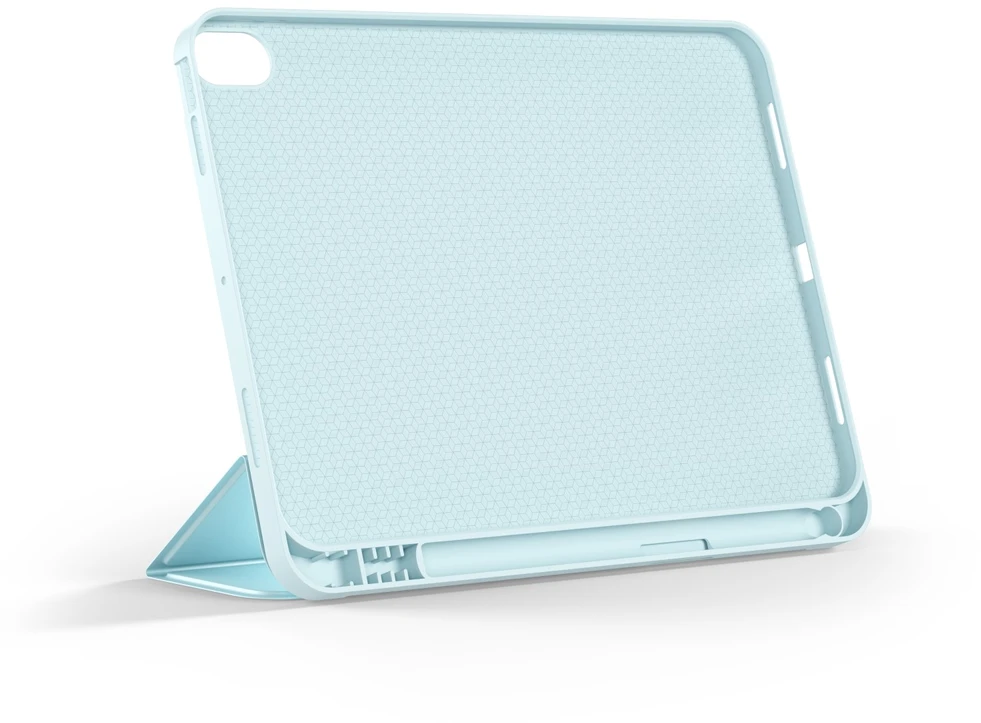 Etteri dėklas iPad Air 4 2020 / 5 2022 10.9” / 6 2024 / 7 2025 / 8 2026 11” šviesiai mėlynas