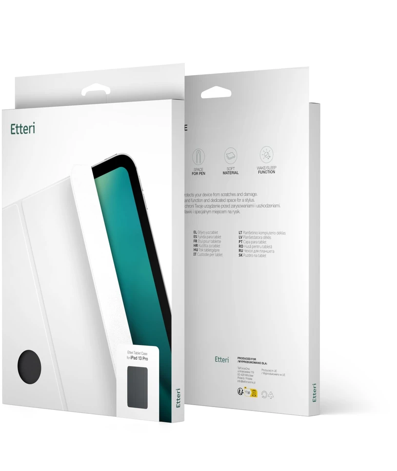 Etteri dėklas Samsung Galaxy Tab A9 2023 / A11 2025 8,7′ juodas